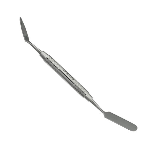 Bone graft transfer spatula double ended
