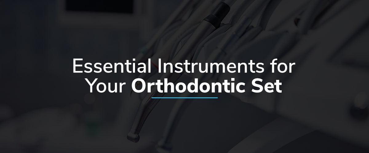 Essential instruments for your orthodontic set graphic